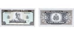 Haiti Third Republic 1989 1 Gourde Paper UNC P 253