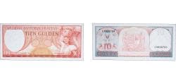 Suriname 1963 10 Gulden Paper (12801000) UNC P 121 Plomp PLS16.2b