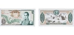 Colombia Republic 1968 5 Pesos Oro Paper XF P 406