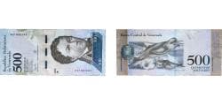 Venezuela Bolivarian Republic 2017 500 Bolívares Paper UNC P 94 NCV bbcv500bsf