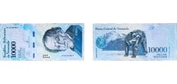 Venezuela Bolivarian Republic 2017 10 000 Bolívares Paper UNC P 98 NCV bbcv10000bsf