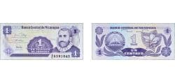 Nicaragua Republic 1991 1 Centavo Paper UNC P 167