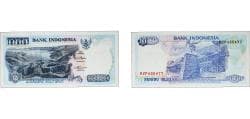 Indonesia Republic 1992 1000 Rupiah Paper AU P 129