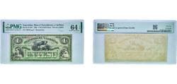 Argentina Federal Republic 1869 1 Peso Boliviana Paper PMG Choice Uncirculated 64 EPQ Pick S1782r