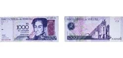 Venezuela Fourth Republic 1998 1000 Bolívares Paper UNC P 79 NCV bbcv1000bs-ba