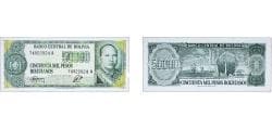 Bolivia Republic 1984 50 000 Pesos Bolivianos Paper UNC P 170