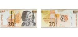 Slovenia 1992 20 Tolarjev Paper VF P 12