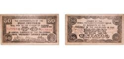 Philippines 1942 50 Centavos - Province of Bohol Paper XF P S134 P S142