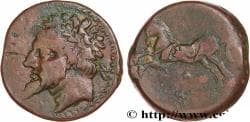 NUMIDIA - KINGDOM OF NUMIDIA - MASINISSA or MICIPSA Cirta, Numidie c. 150-120 AC. (26mm, 14,97g, 12h)
