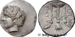 ILLYRO-PAEONIAN REGION - DAMASTIUM Damastion, Illyrie c. 350-340 (24,5mm, 12,71g, 12h)
