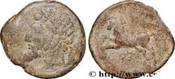 NUMIDIA - KINGDOM OF NUMIDIA - MASINISSA or MICIPSA Cirta, Numidie c. 150 AC. (27mm, 9,64g, 12h)