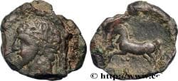 NUMIDIA - KINGDOM OF NUMIDIA - MASINISSA or MICIPSA Cirta, Numidie c. 150 AC. (25mm, 12,92g, 12h)