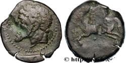 NUMIDIA - KINGDOM OF NUMIDIA - MASINISSA or MICIPSA Cirta, Numidie c. 150 AC. (28,5mm, 16,39g, 12h)