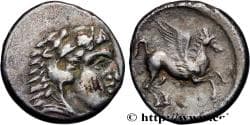 ILLYRIA - DYRRHACHIUM Illyrie, Dyrrachium c. 250-229 AC. (14,5mm, 2,46g, 12h)