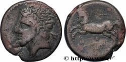 NUMIDIA - KINGDOM OF NUMIDIA - MASINISSA or MICIPSA Cirta, Numidie c. 150 AC. (26,5mm, 14,87g, 12h)