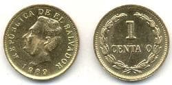El Salvador KM135.1a(U) 1 Centavo *