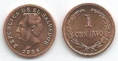 El Salvador KM135.2b(U) 1 Centavo