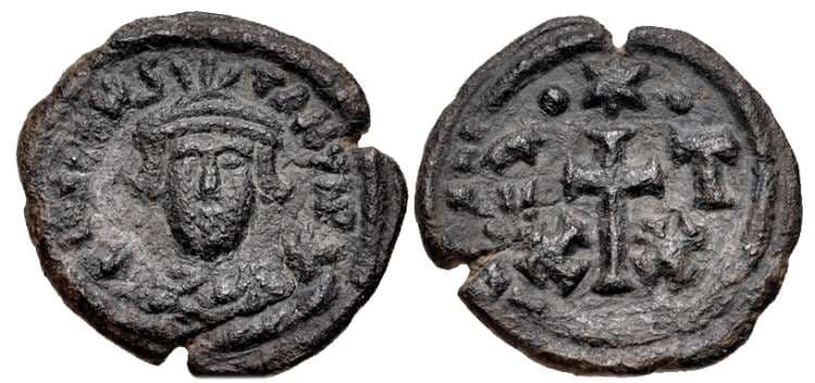 SB 1059 Constans II, AE Half follis, Carthage
