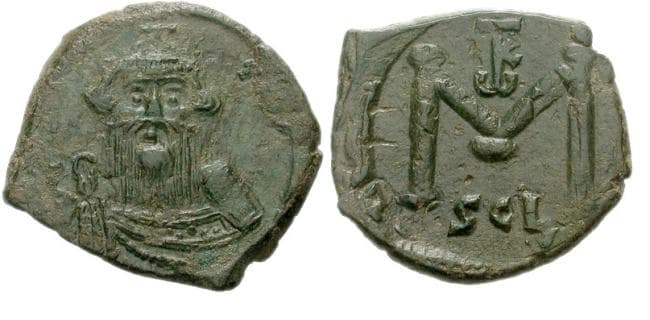 SB 1107 Constans II, AE Follis, Syracuse