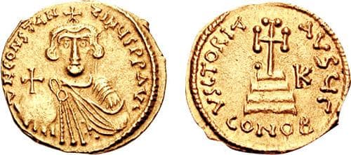 SB 1117 Constans II, 641-668, AV Solidus