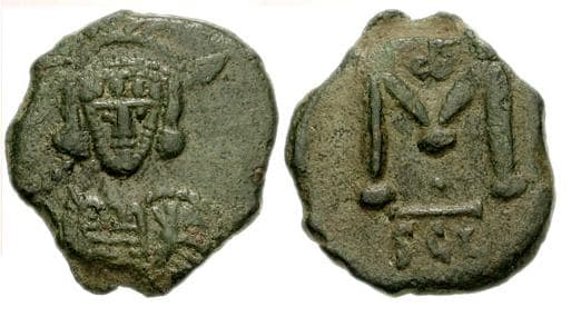 SB 1210 Constantine IV, AE Follis, 668-685 AD