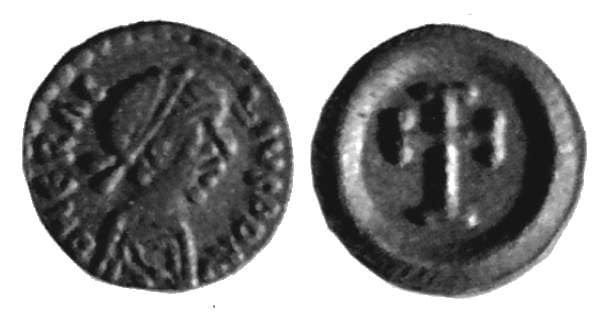 BMC 443 Heraclius, AR quarter-siliqua