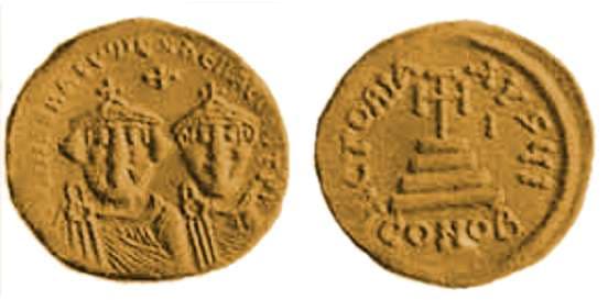 SB 744 Heraclius and Heraclius Constantine