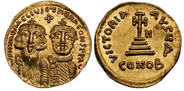 SB 752 Heraclius and Heraclius Constantine