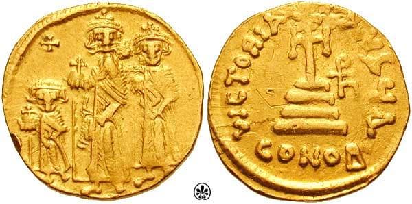 SB 758 Heraclius, Heraclius Constantine and Heraclonas