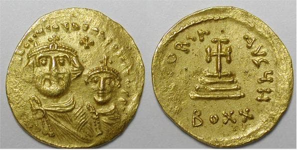SB 779 Heraclius and Heraclius Constantine