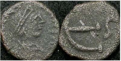 SB 193 Justinian I, AE Pentanummium, Thessalonica