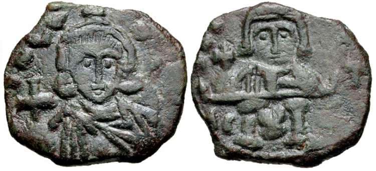 SB 1530 Leo III, AE Follis