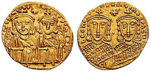 SB 1584 Leo IV and Constantine VI