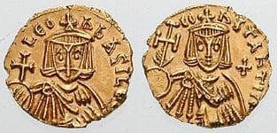 SB 1632a Leo V and Constantine