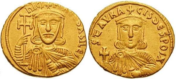 SB 1604 Nicephorus I and Stauracius