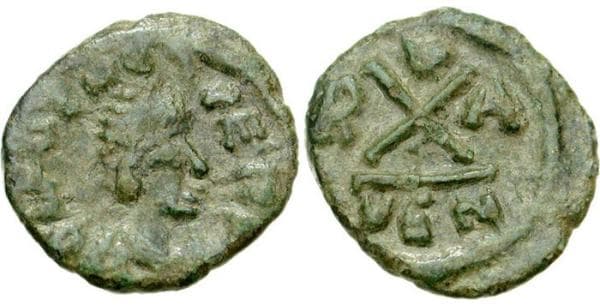 SB 708 Phocas, AE Decanummium
