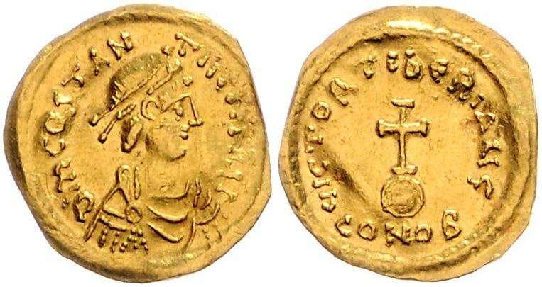 SB 424 Tiberius II Constantine