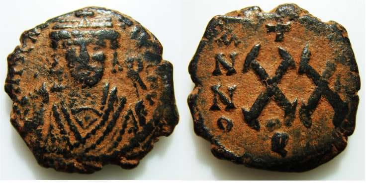 SB 453 Tiberius II Constantine