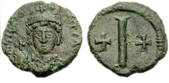 SB 472 Tiberius II Constantine, 578-582 AD