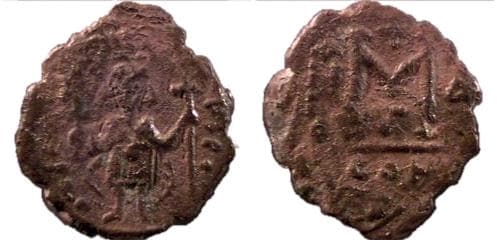 SB 1367 Tiberius III, 698-705 AD