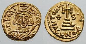 SB 1372 Tiberius III, 698-705 AD