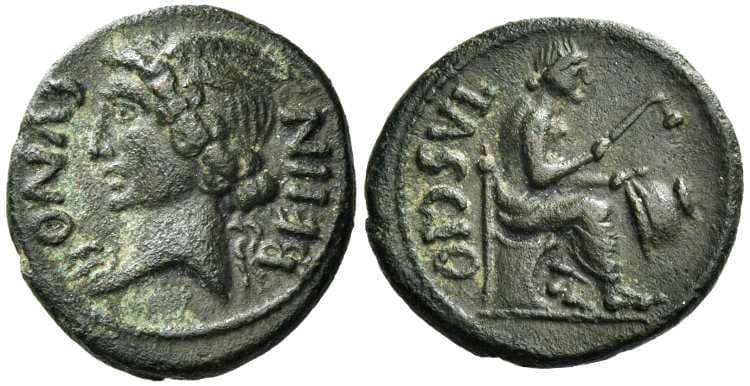 VA 2097 Celtic Britain, Cunobelin, Catuvellauni & Trinovantes, AE Unit, ca