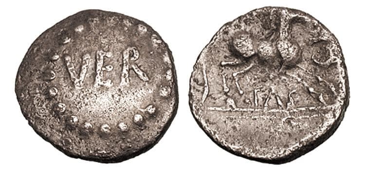 VA 1699 British Celts, Tasciovanus AR Unit
