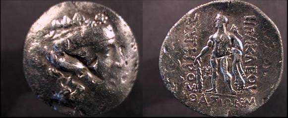 BMC 80 Danube Celts, AR tetradrachm imitation of the types of Thasos, Prokopov Group I