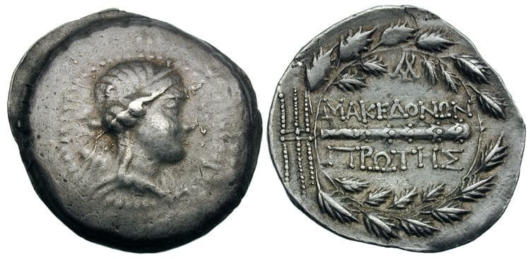 Gobl 603•1 Imitation of Macedonia 1st Region AR Tetradrachm