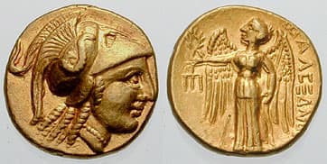 Kostial 28cf Eastern Celtic Imitatation of Alexander III AV Stater