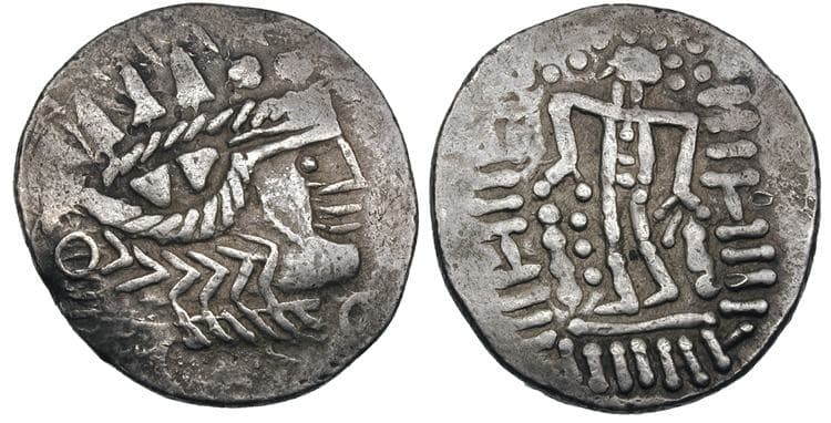 Lucanc 1629 Imitation of Thasos AR Tetradrachm