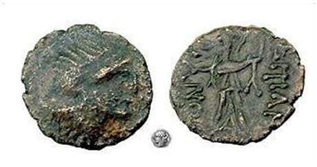 sg1677cf Celtic imitation of types of Messembria, Thrace, AE20, c