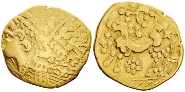 Scheers 66 Gaul, Ambiani, AV stater, region of Amiens, 2nd c, BC, 7