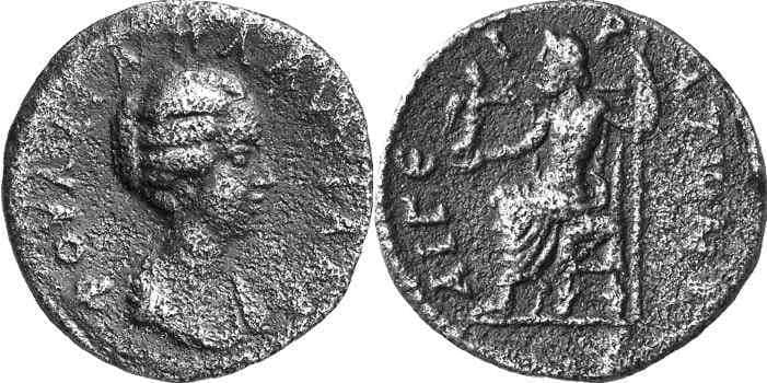 BCD 416 Plautilla, AE23 of Aegira, Achaea